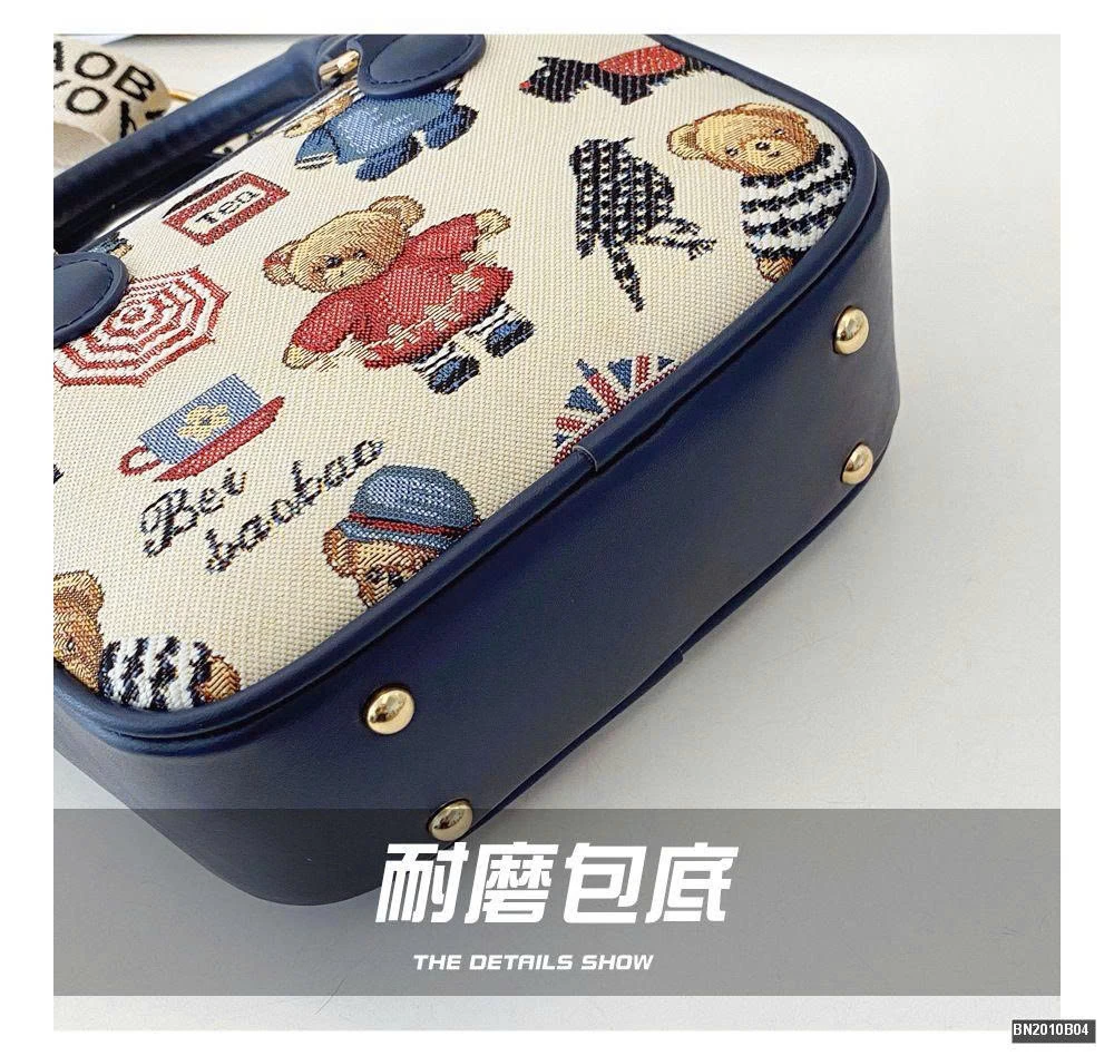 TÚI MINI ĐEO CHÉO 3 CHÚ GẤU CÓ QUAI XÁCH BEIBAOBAO