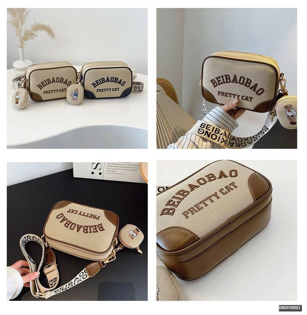 TÚI MINI ĐEO CHÉO BẢN VUÔNG BEIBAOBAO