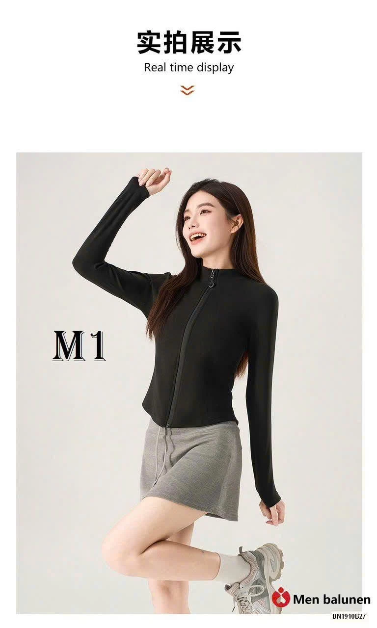 ÁO KHOÁC TẬP SLIMFIT