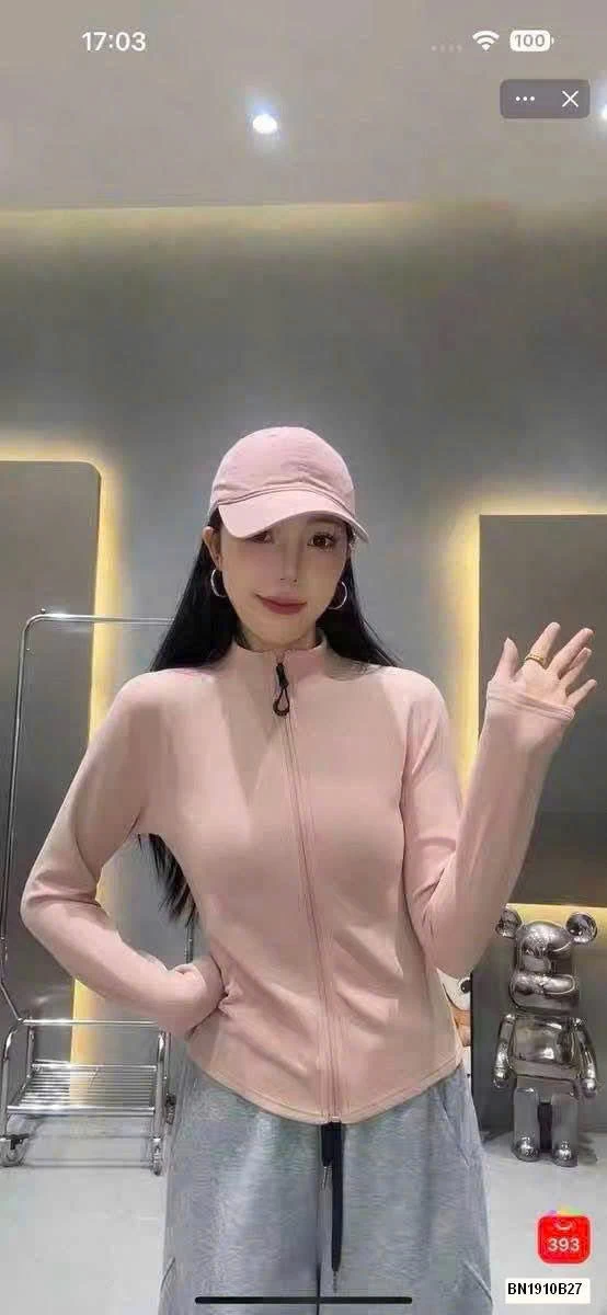 ÁO KHOÁC TẬP SLIMFIT