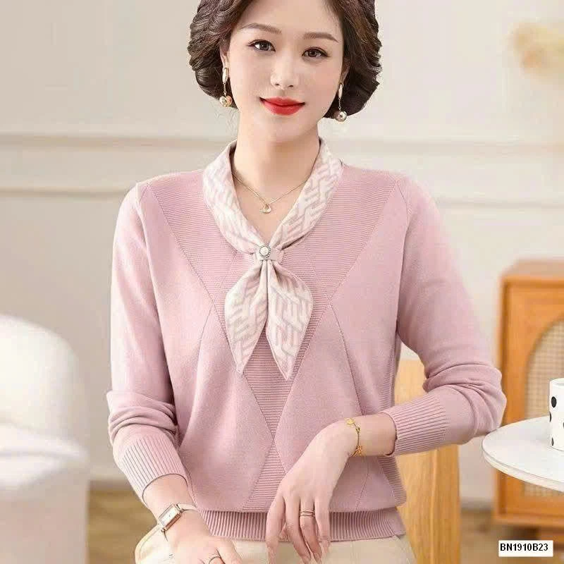 ÁO DỆT KIM TRUNG NIÊN