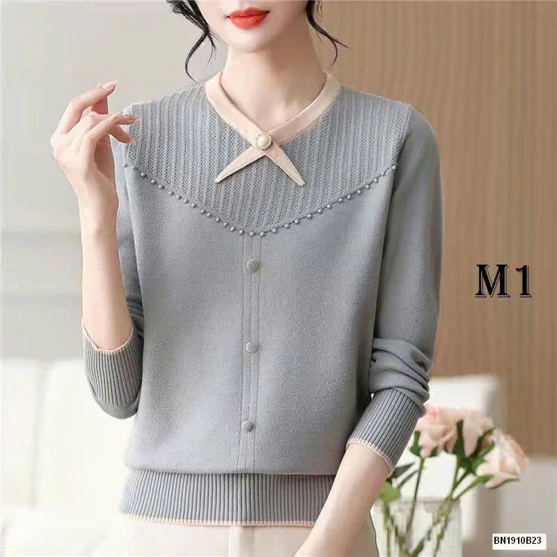 ÁO DỆT KIM TRUNG NIÊN