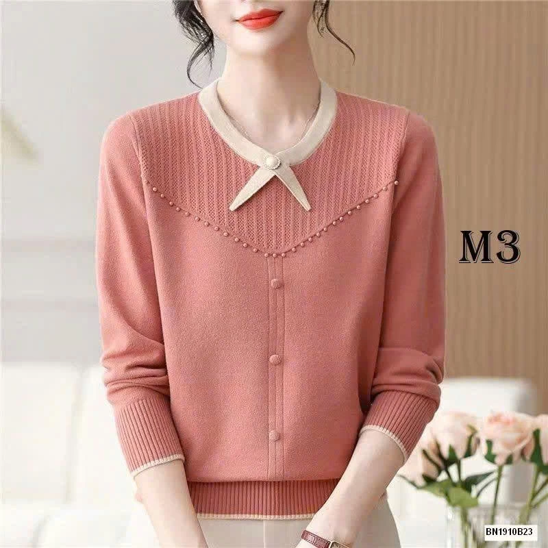 ÁO DỆT KIM TRUNG NIÊN