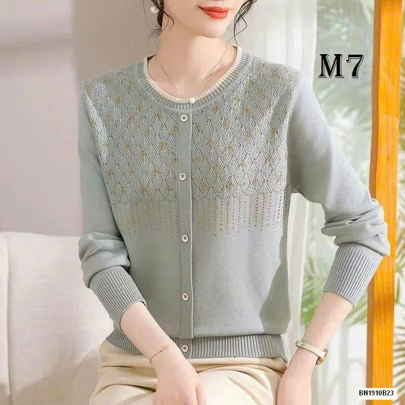 ÁO DỆT KIM TRUNG NIÊN