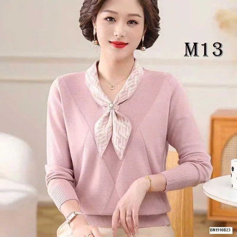 ÁO DỆT KIM TRUNG NIÊN