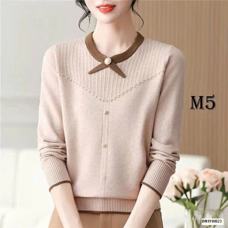 ÁO DỆT KIM TRUNG NIÊN