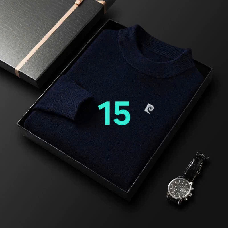 ÁO LEN NAM CỔ TRƠN MÀU