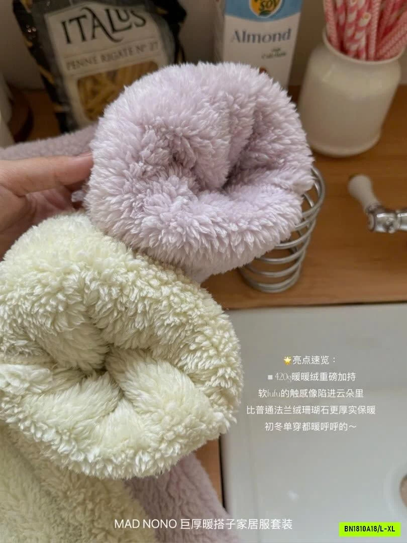 BỘ NGỦ BĂNG LÔNG NỮ MAD NONO