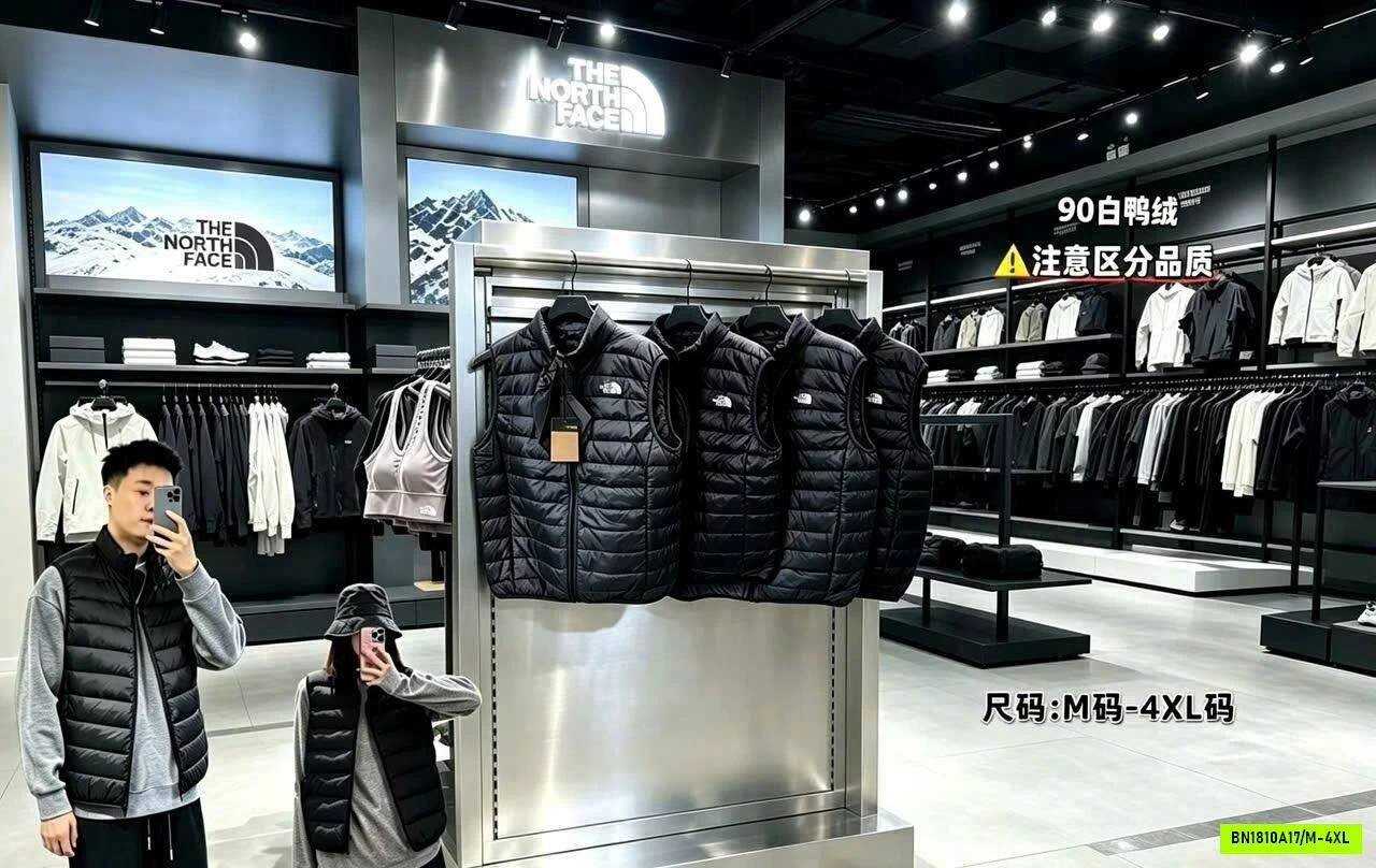ÁO KHOÁC PHAO ĐÔI TNF