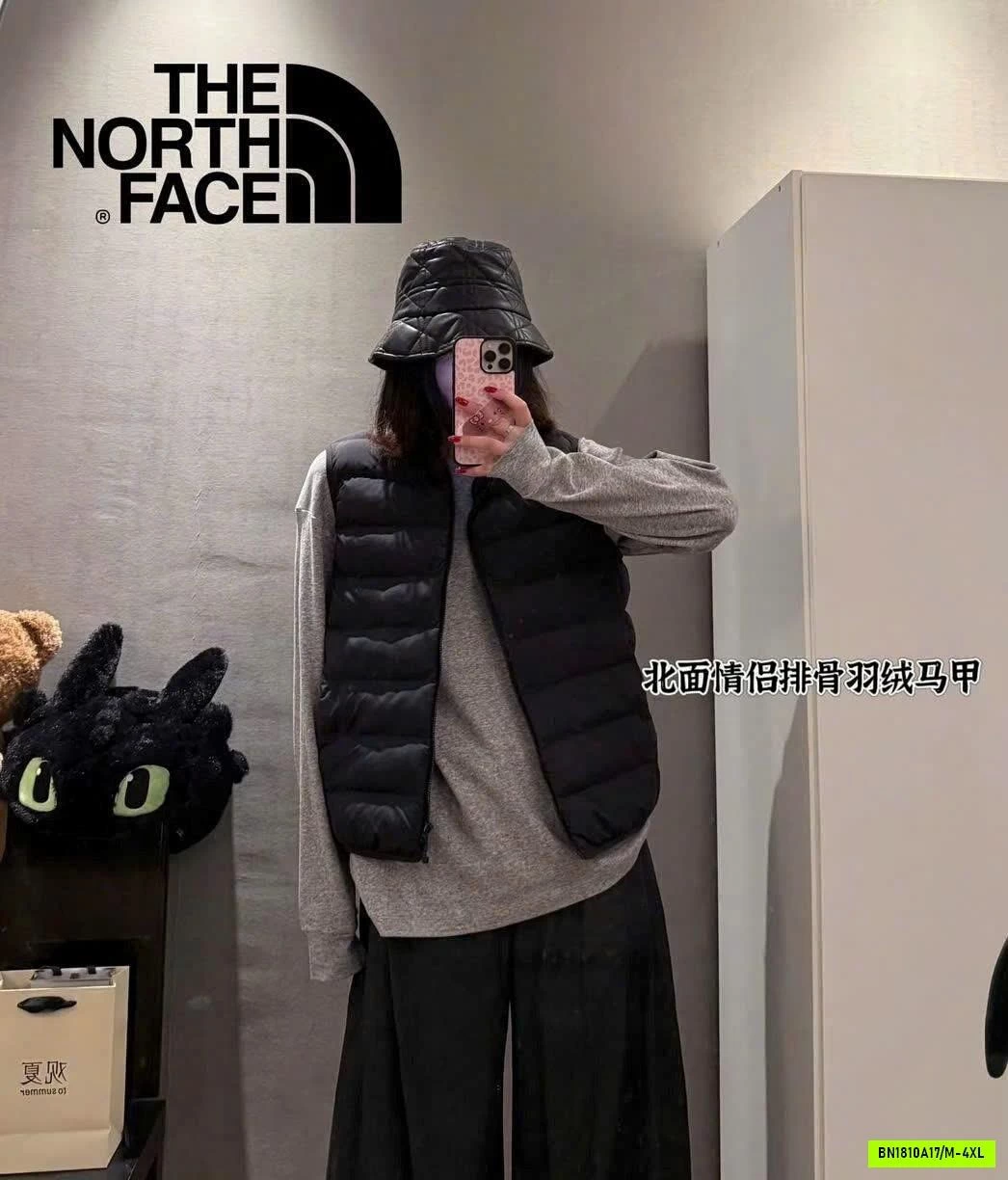 ÁO KHOÁC PHAO ĐÔI TNF