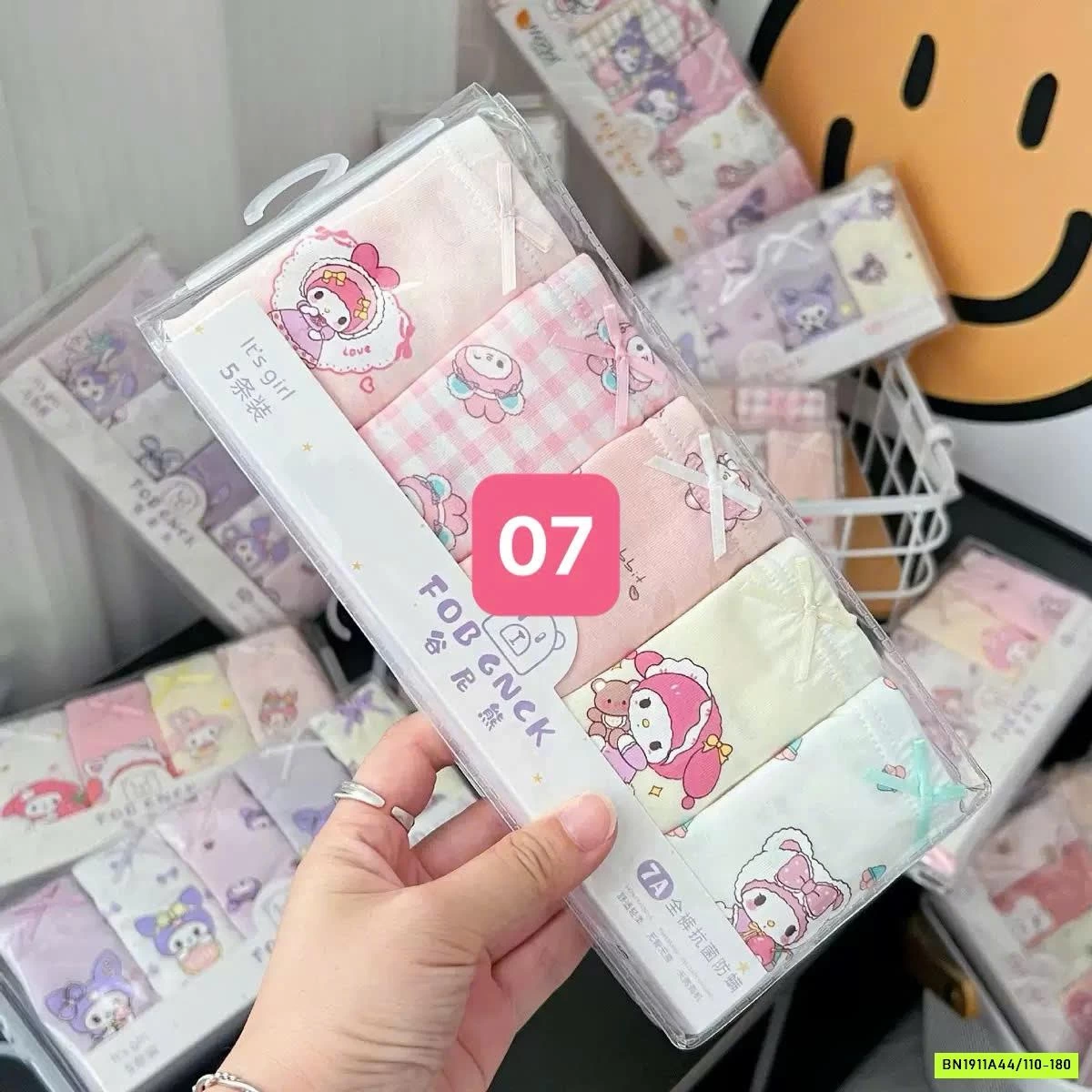 SÉT 5 CHIP TAM GIÁC BÉ GÁI