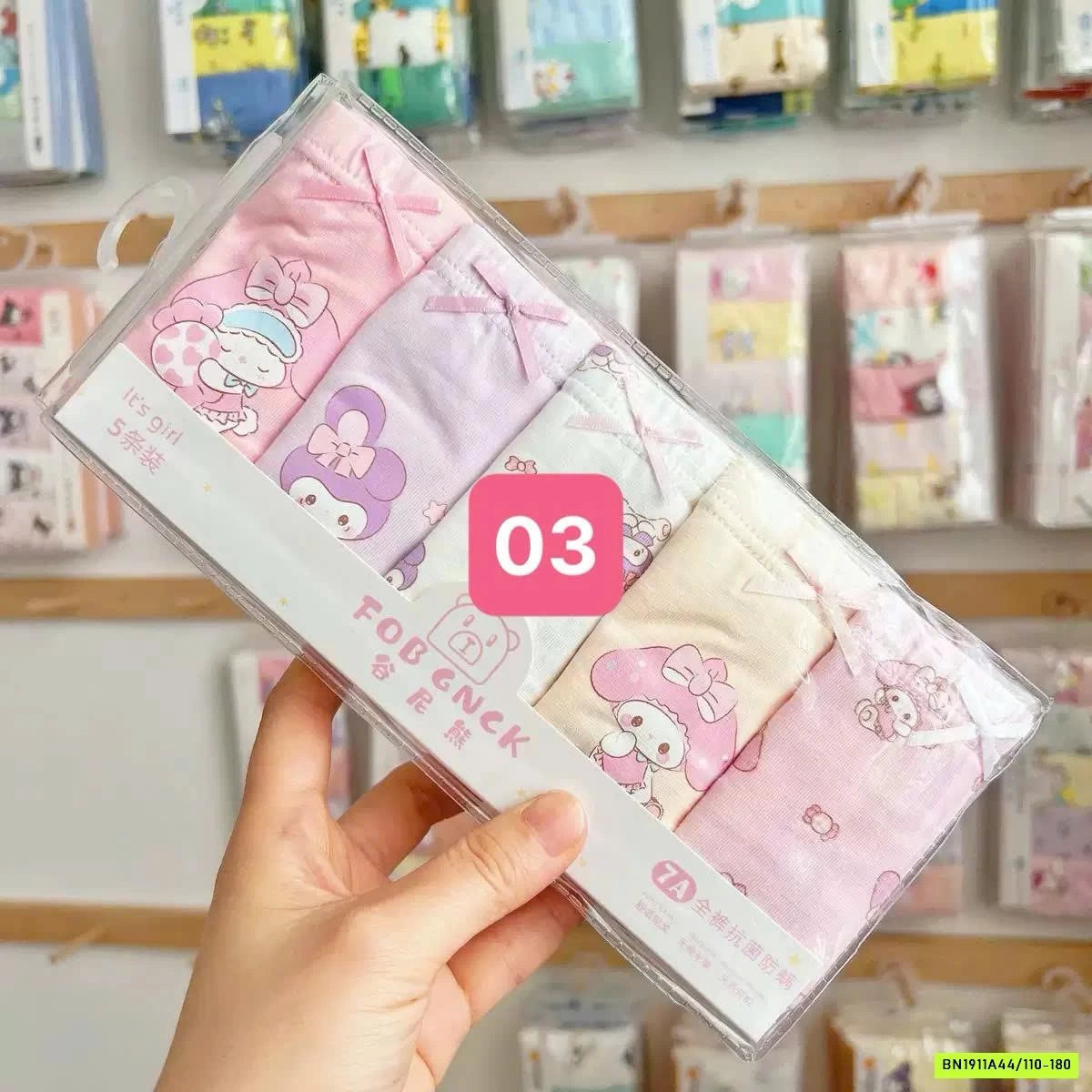 SÉT 5 CHIP TAM GIÁC BÉ GÁI