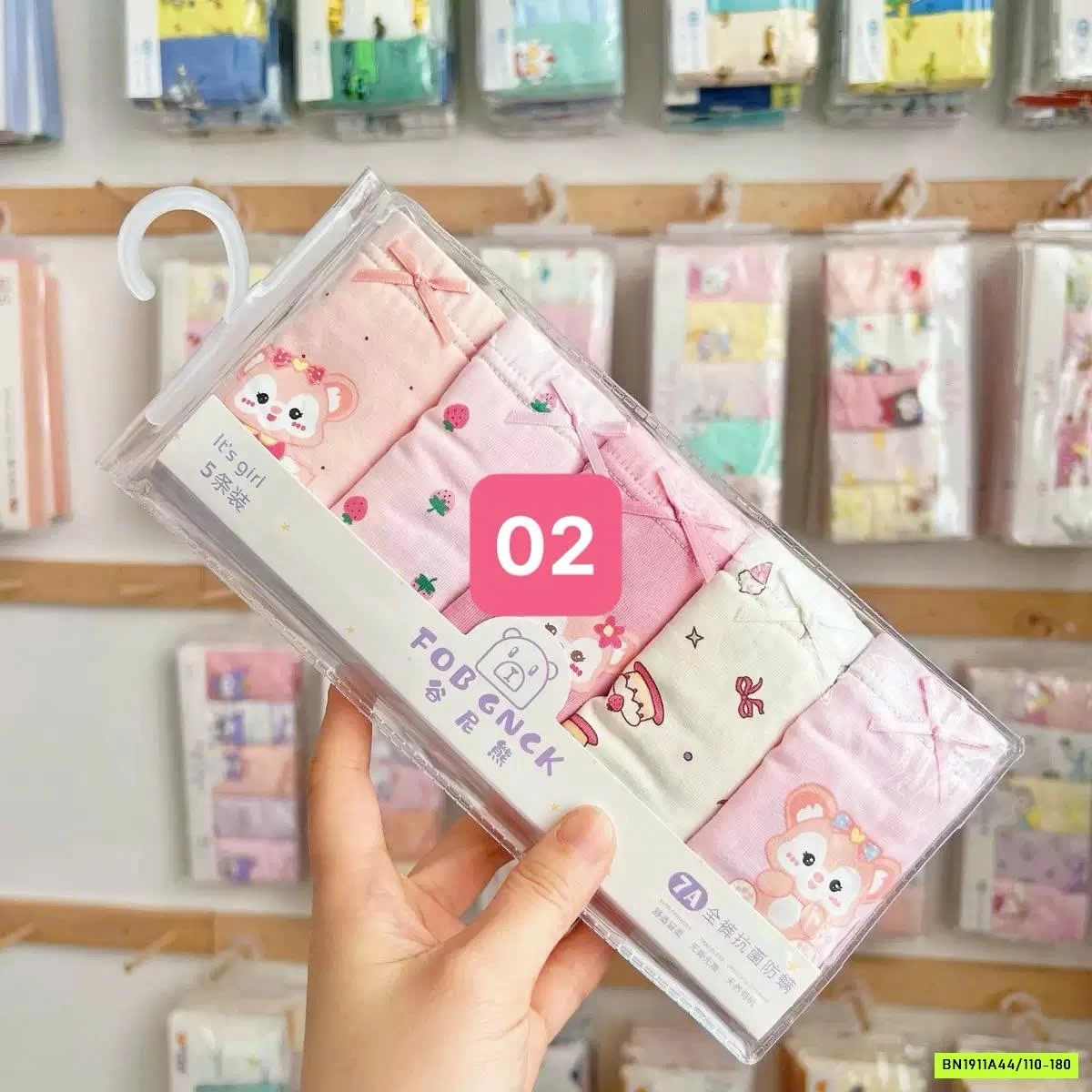 SÉT 5 CHIP TAM GIÁC BÉ GÁI