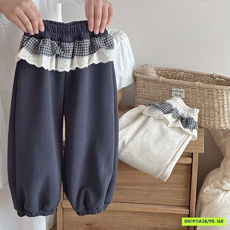 QUẦN NỈ VIỀN CẠP REN