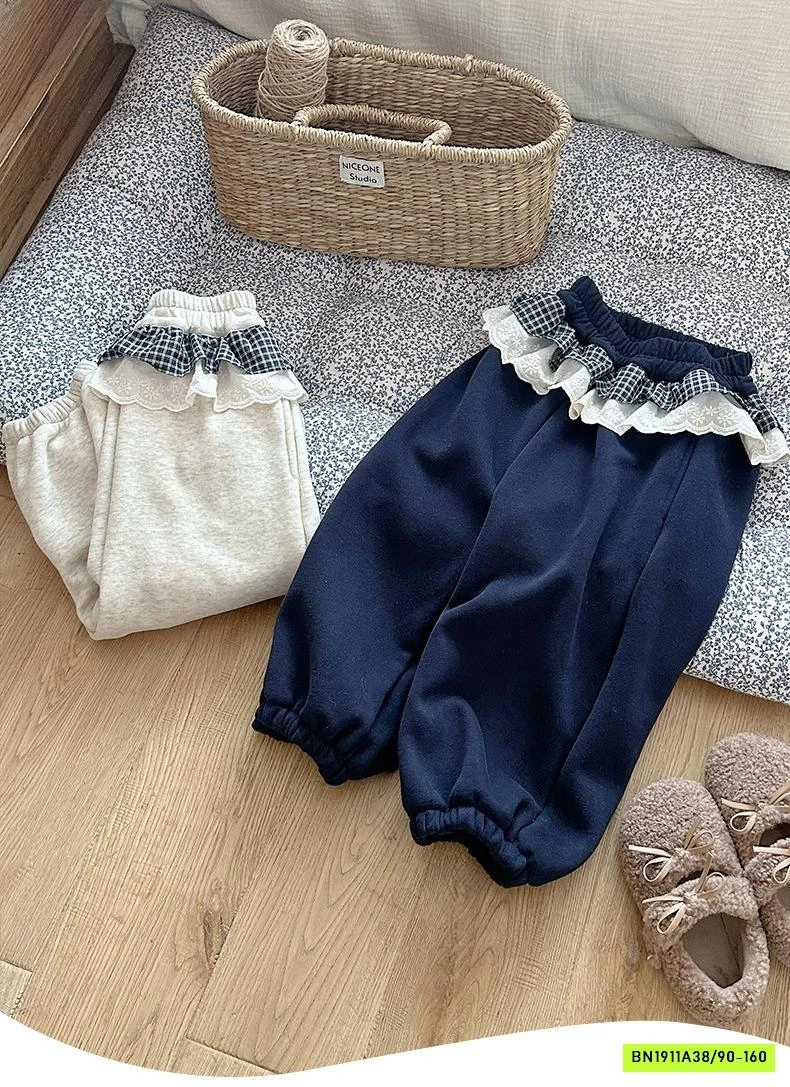 QUẦN NỈ VIỀN CẠP REN