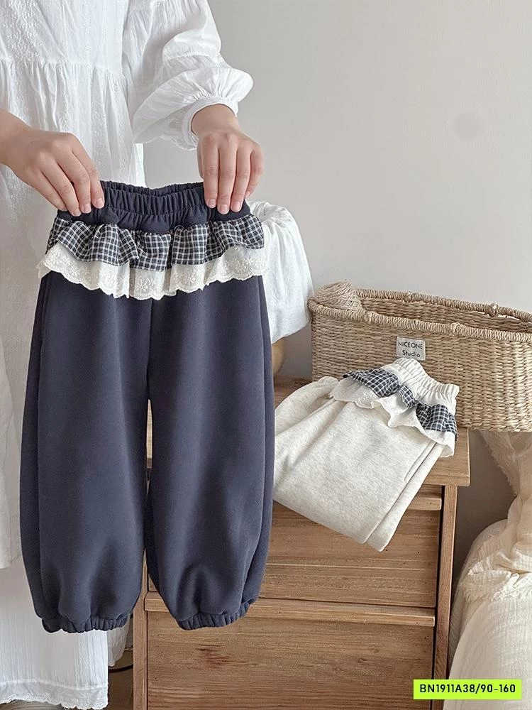 QUẦN NỈ VIỀN CẠP REN