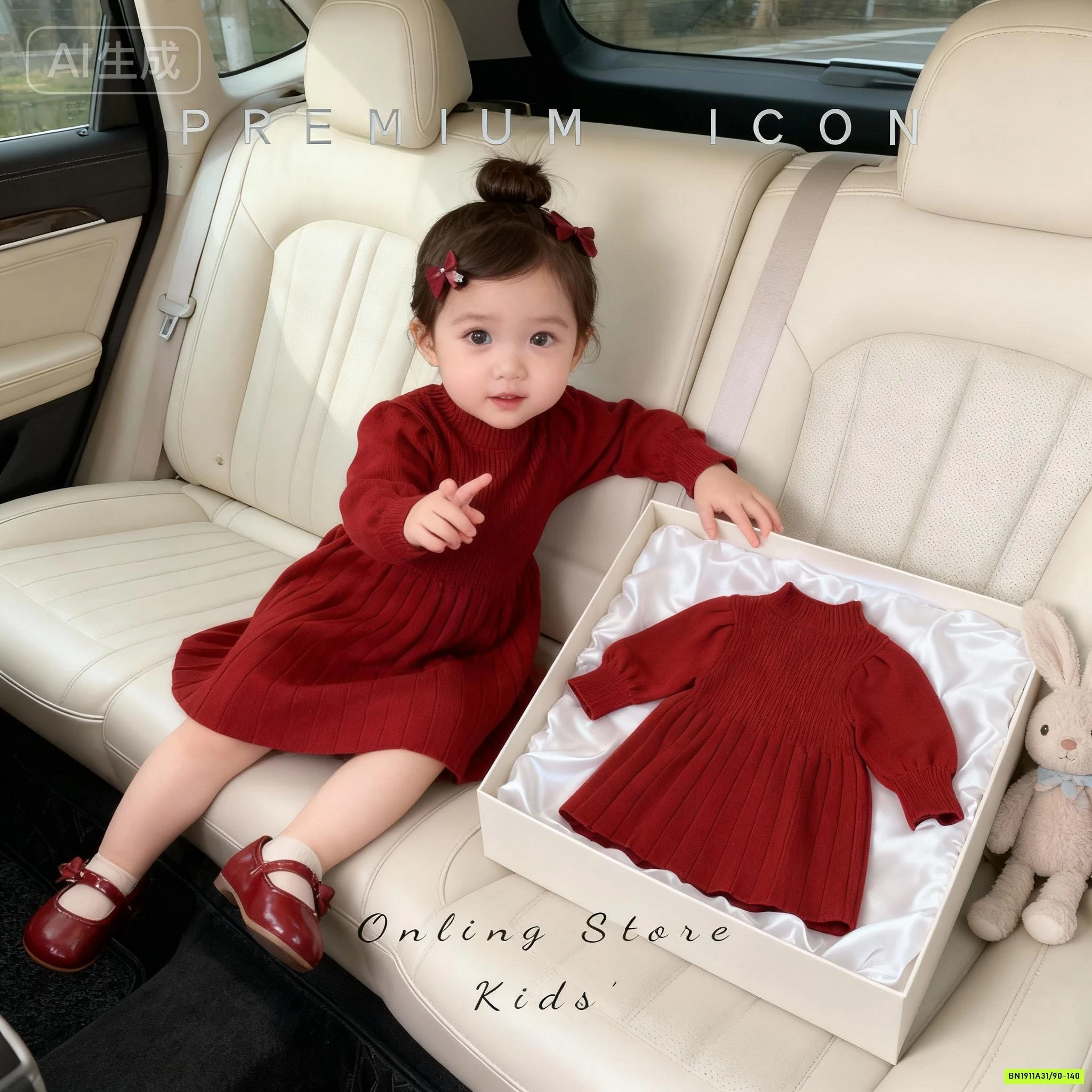 ĐẦM LEN CỔ TÀU PREMIUM