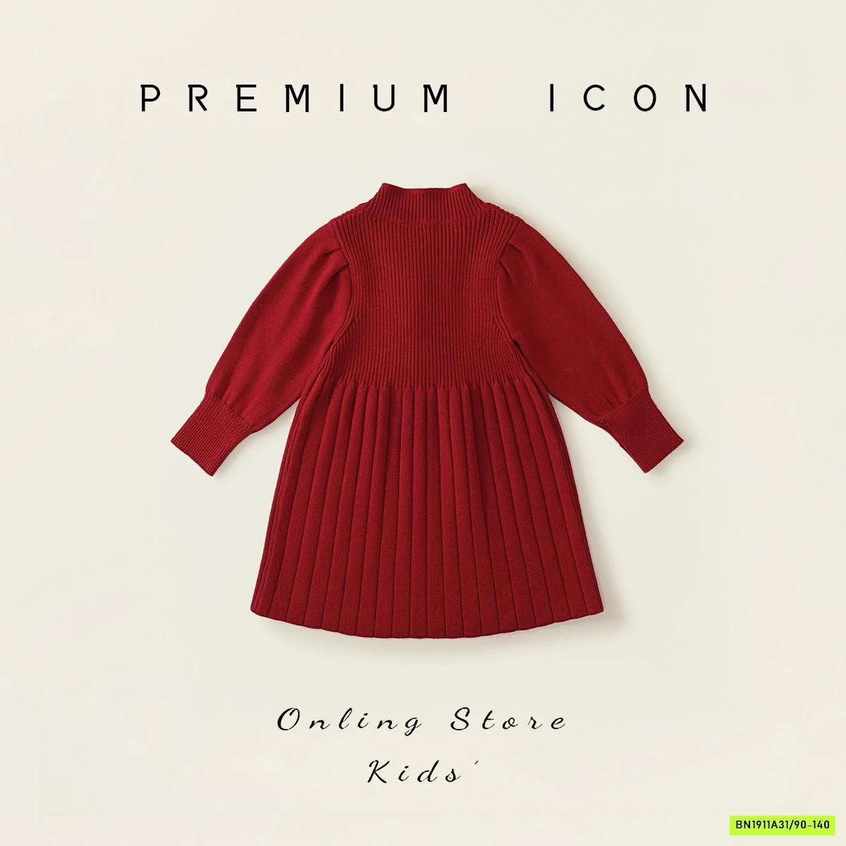 ĐẦM LEN CỔ TÀU PREMIUM