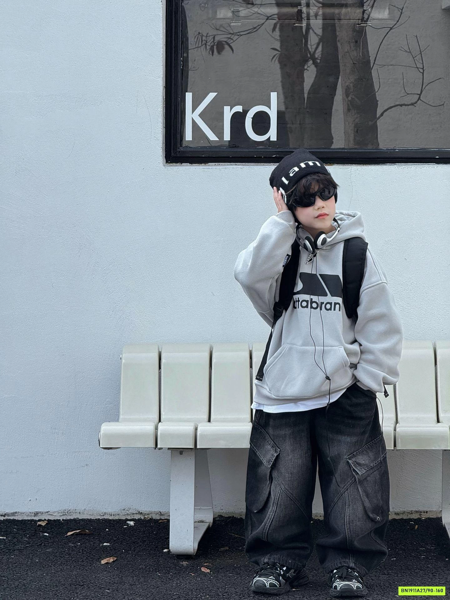 JEANS SUÔNG TÚI CHÉO CÁ TÍNH FANSHU