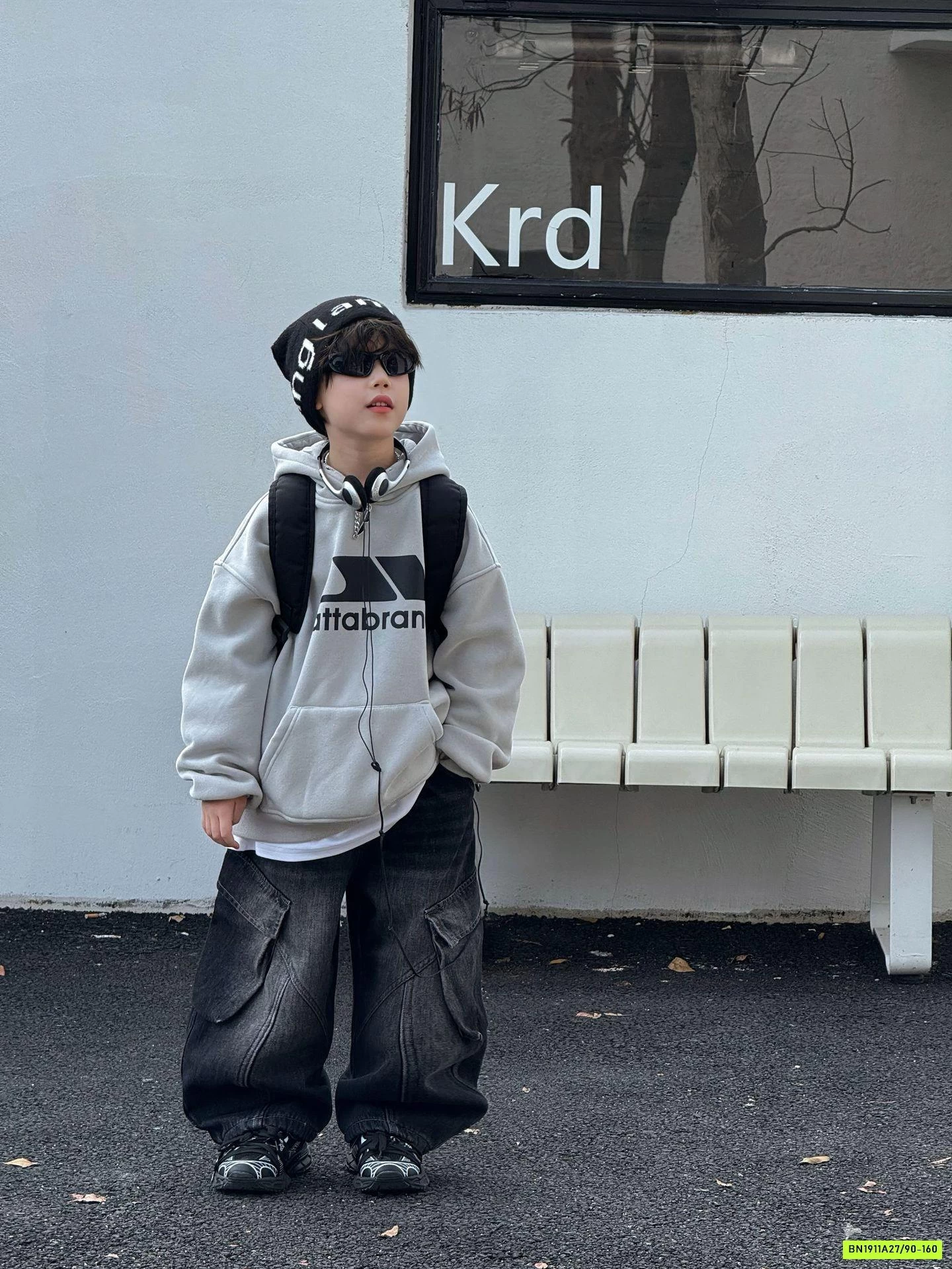 JEANS SUÔNG TÚI CHÉO CÁ TÍNH FANSHU