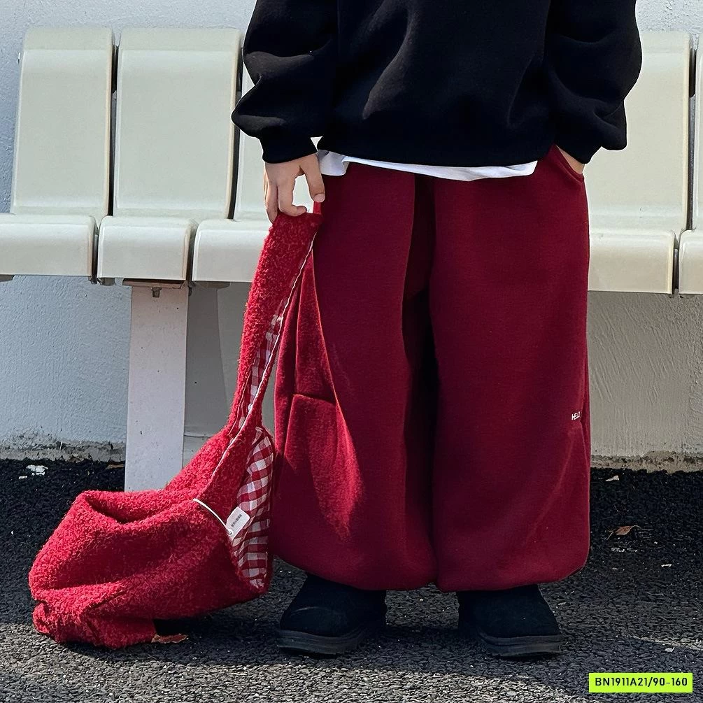 QUẦN NỈ BO GẤU LÓT LÔNG FANSHU