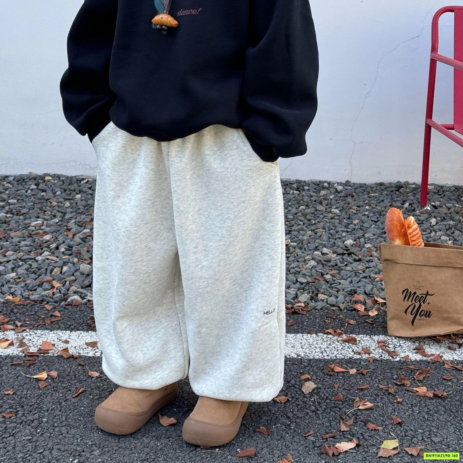 QUẦN NỈ BO GẤU LÓT LÔNG FANSHU