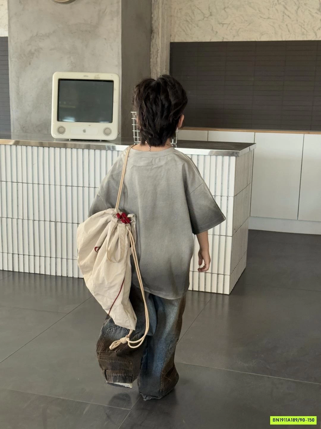 JEANS SUÔNG RÁCH LOANG CÁ TÍNH