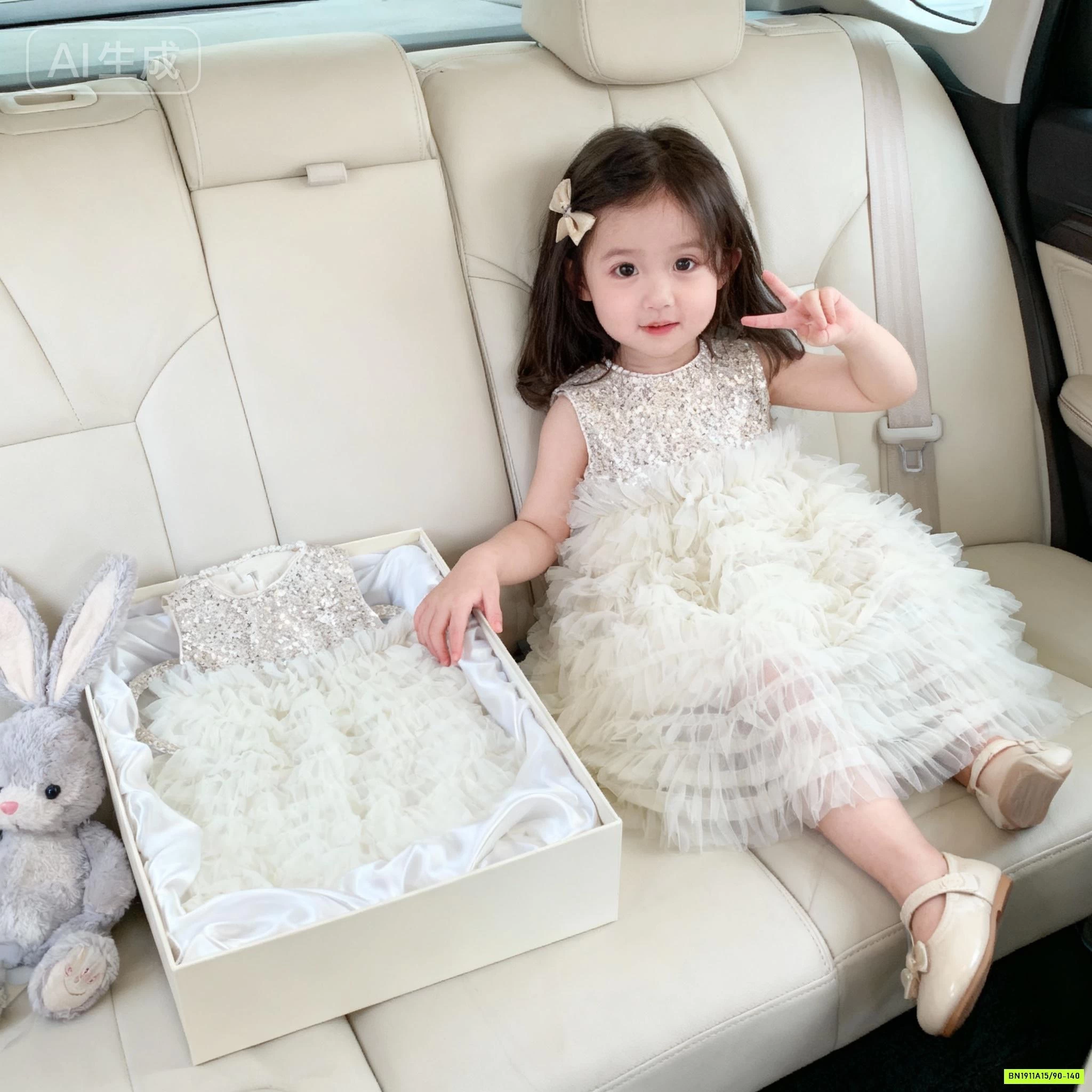 ĐẦM CÔNG CHÚA KÈM CÁNH BLING BLING