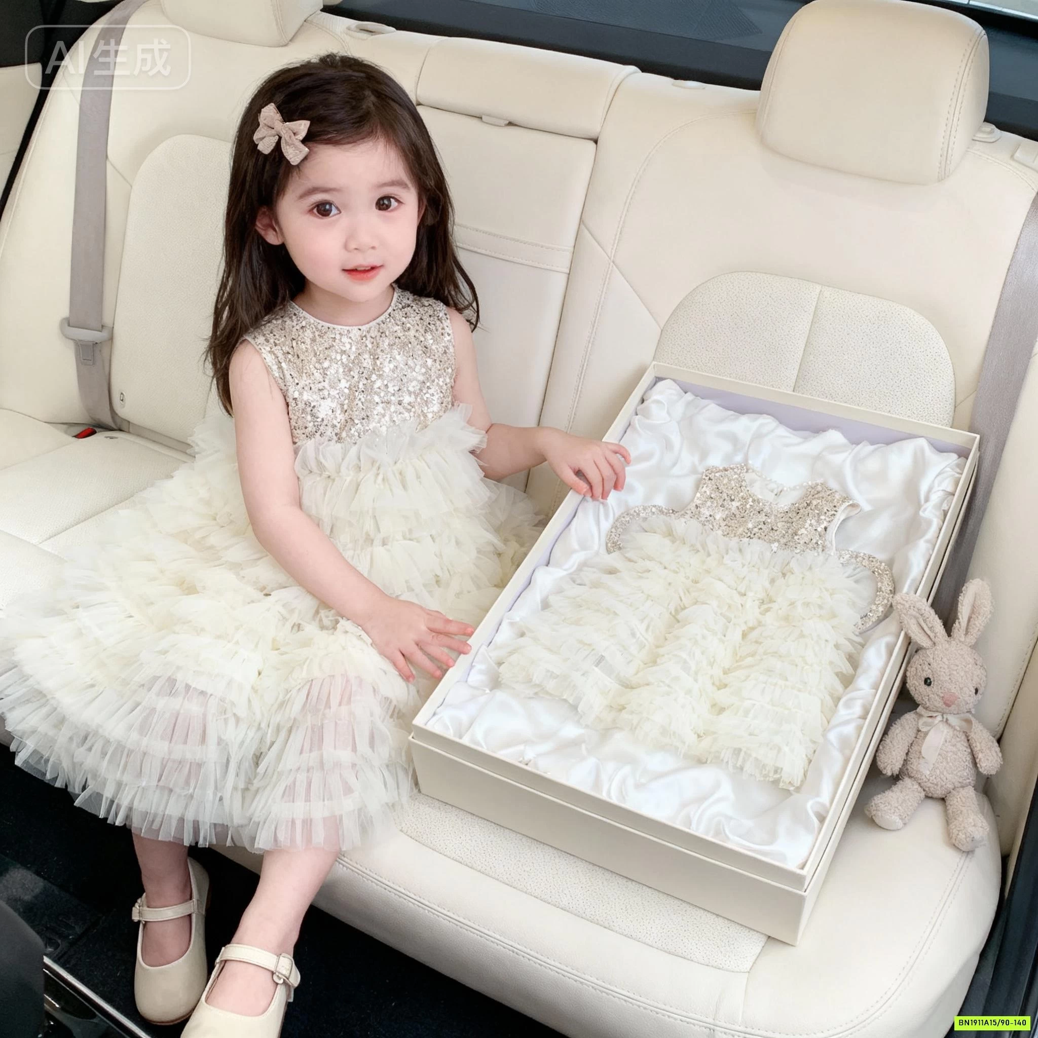 ĐẦM CÔNG CHÚA KÈM CÁNH BLING BLING