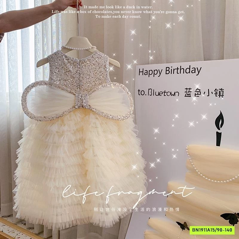 ĐẦM CÔNG CHÚA KÈM CÁNH BLING BLING