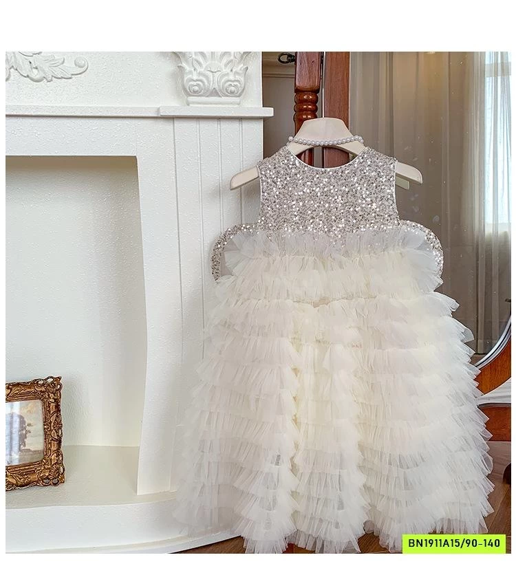 ĐẦM CÔNG CHÚA KÈM CÁNH BLING BLING