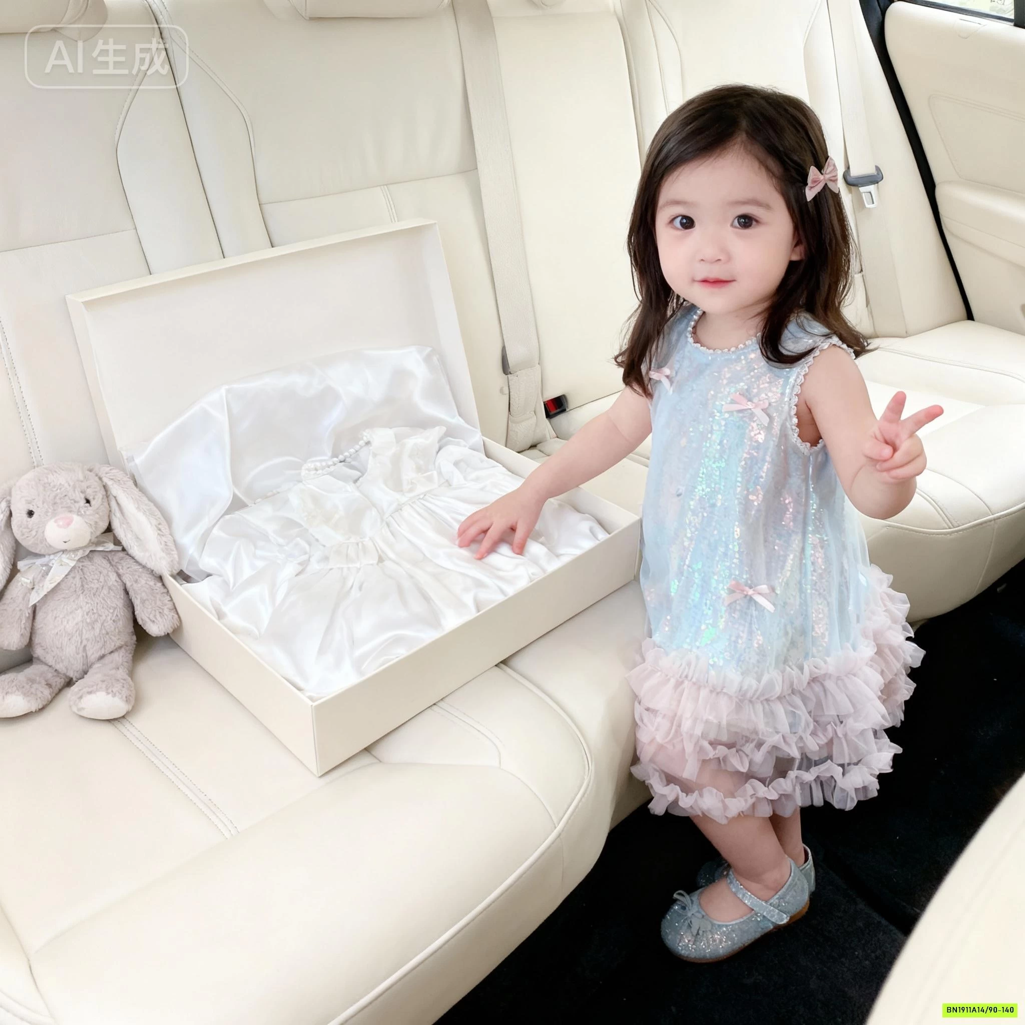 ĐẦM VOAN BLING VIỀN BÈO BLUETOWN