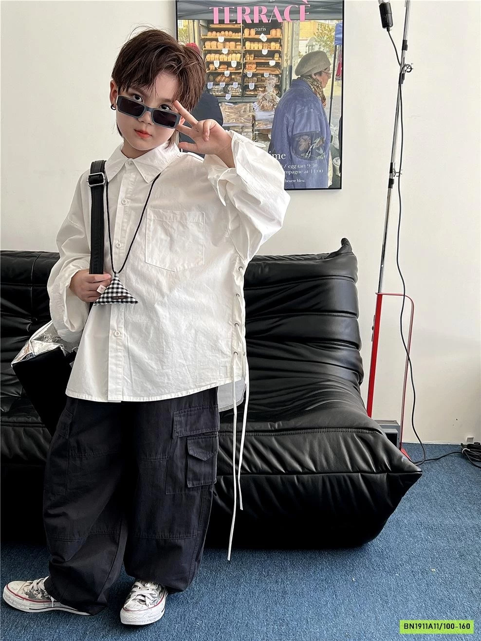 SƠ MI TRẮNG TÚI NGỰC SNIDOLS