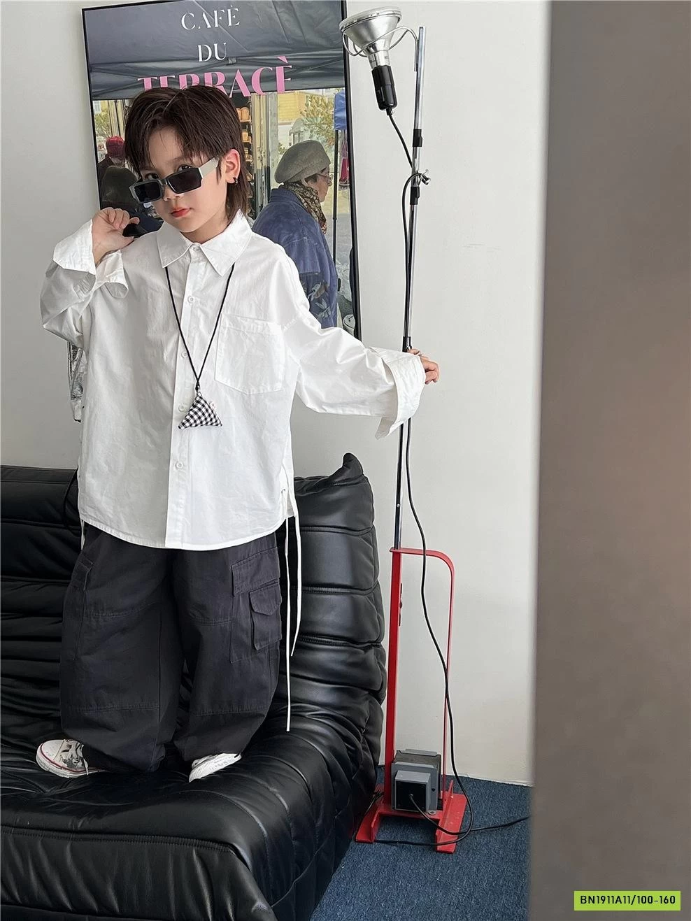 SƠ MI TRẮNG TÚI NGỰC SNIDOLS