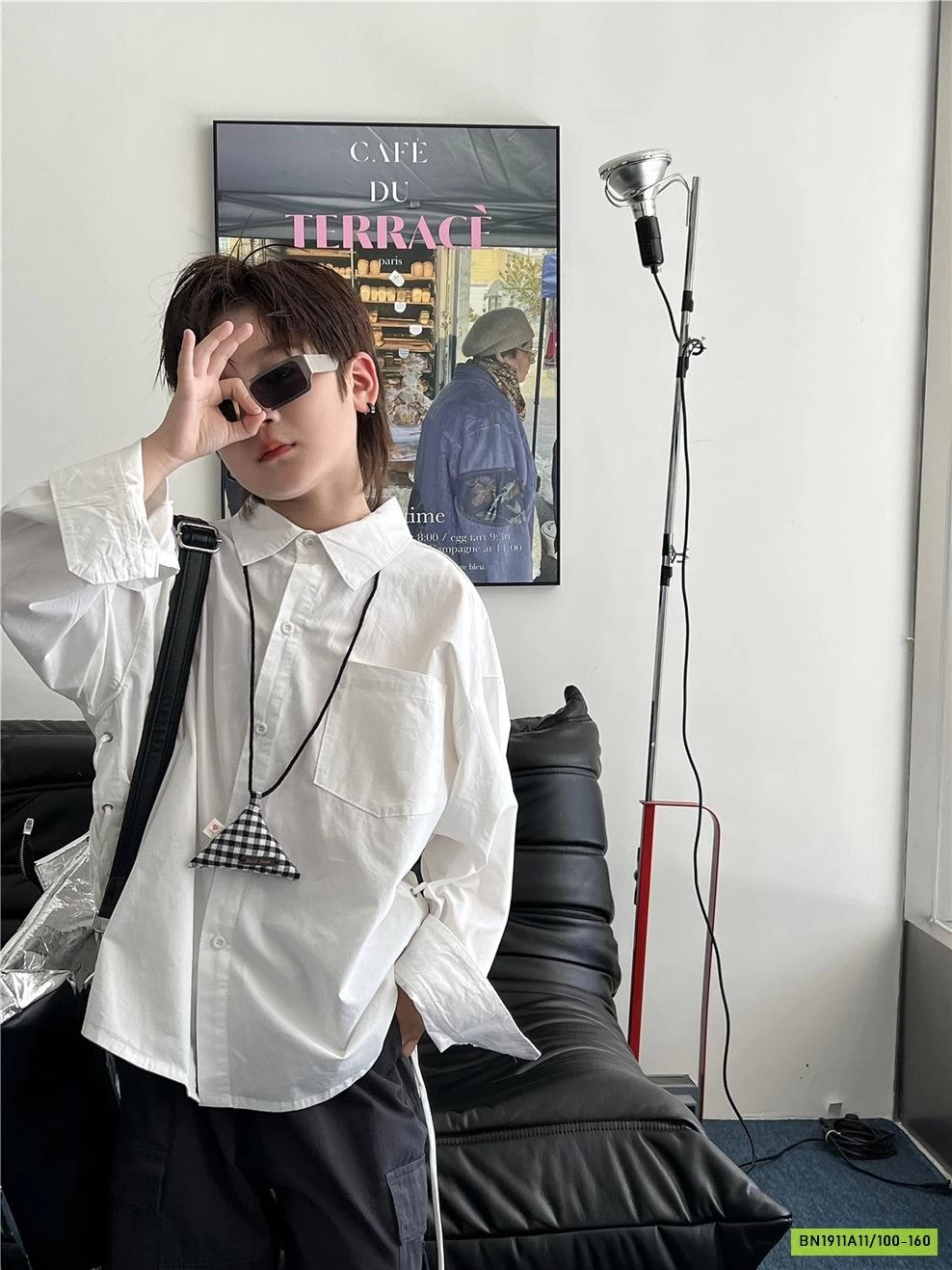 SƠ MI TRẮNG TÚI NGỰC SNIDOLS