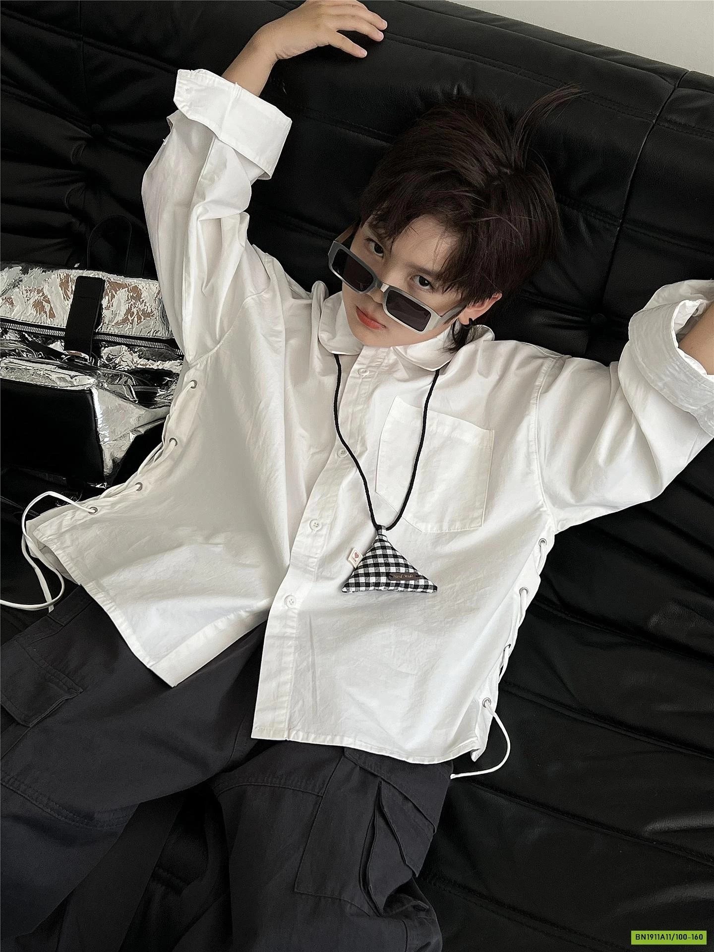 SƠ MI TRẮNG TÚI NGỰC SNIDOLS