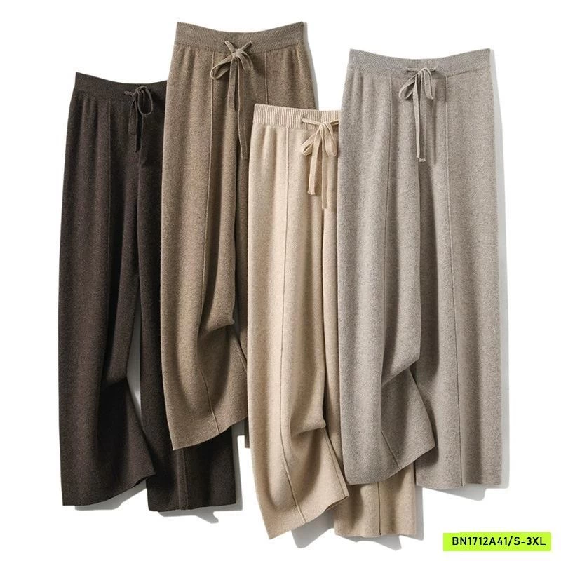 QUẦN LEN SUÔNG GÂN TRƯỚC