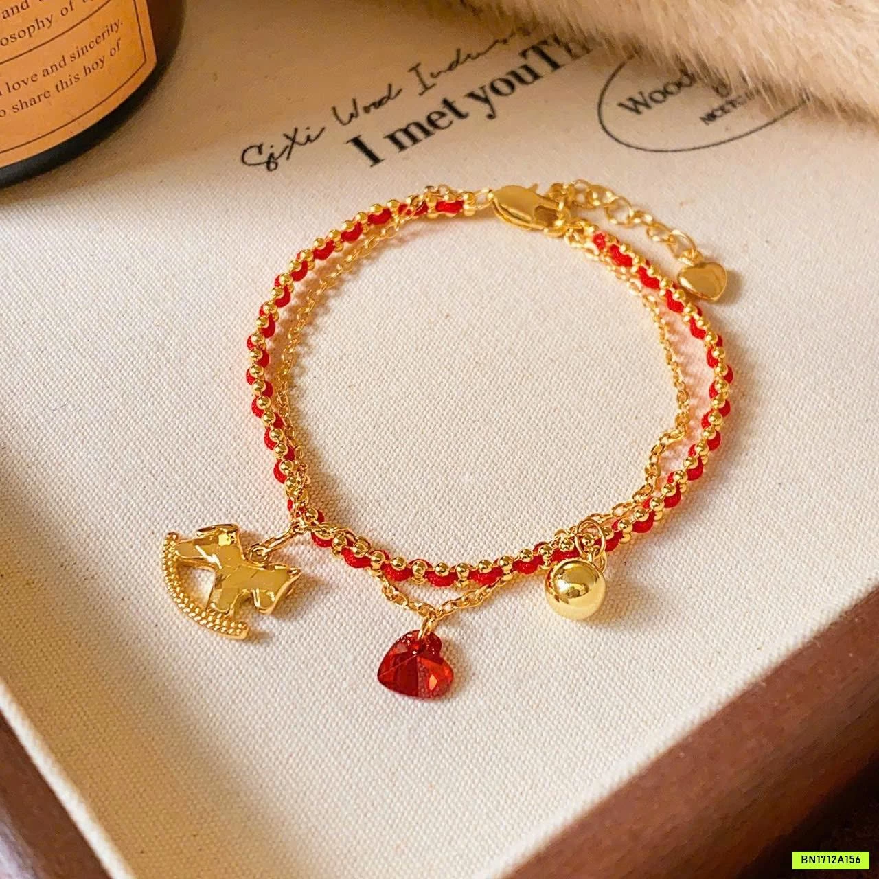 SÉT 2 VÒNG TAY NGỰA GOLICC