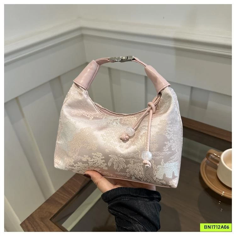 TÚI XÁCH MINI CẦM TAY THÊU CỔ TRANG