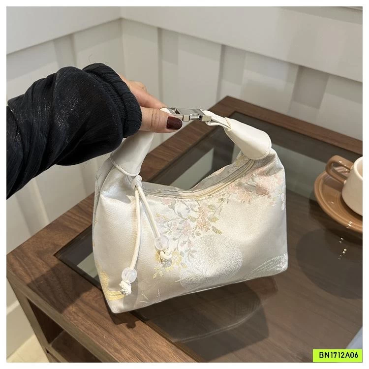 TÚI XÁCH MINI CẦM TAY THÊU CỔ TRANG