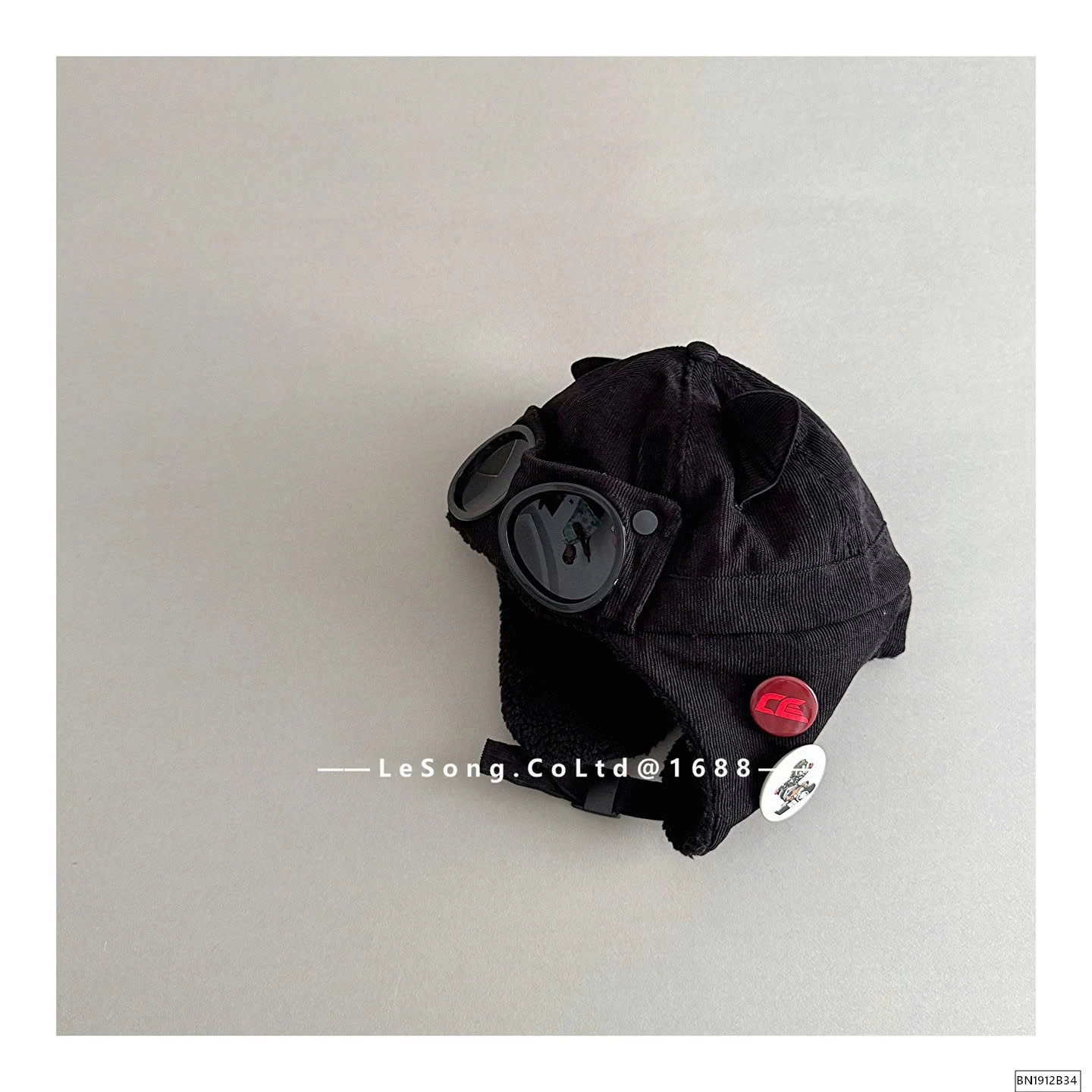 MŨ NHUNG LÓT LÔNG KÈM MẮT KÍNH