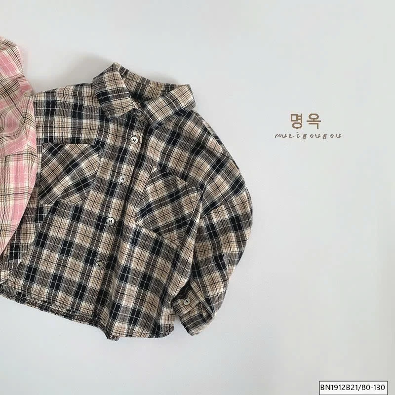 ÁO SƠ MI CARO HÀN QUỐC