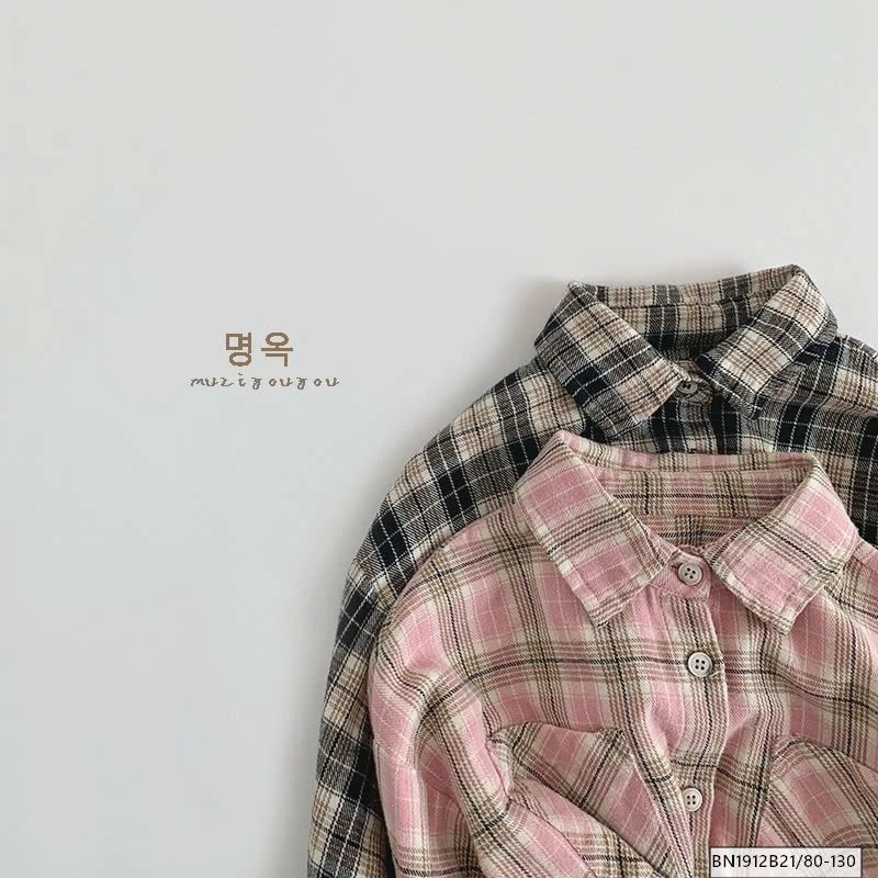 ÁO SƠ MI CARO HÀN QUỐC