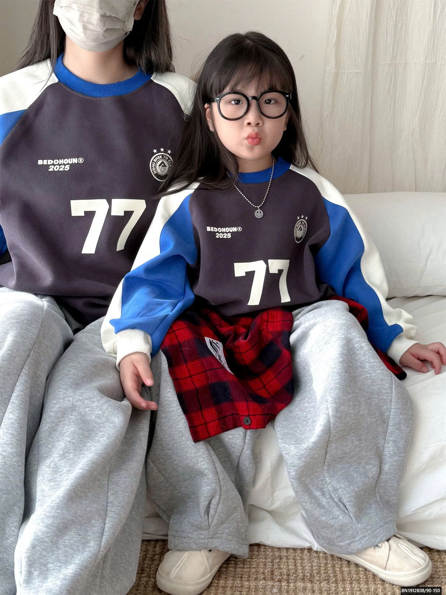 ÁO NỈ SỐ 77 MẸ VÀ BÉ