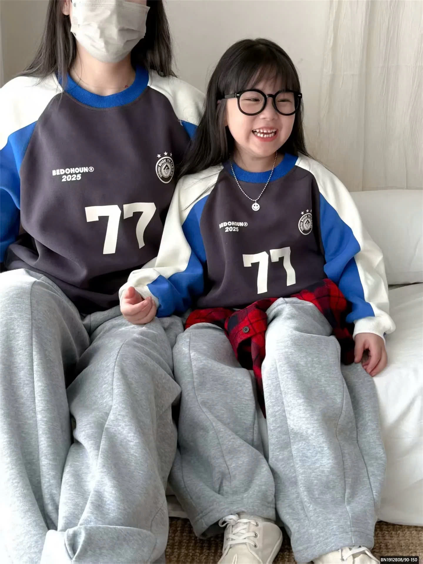 ÁO NỈ SỐ 77 MẸ VÀ BÉ