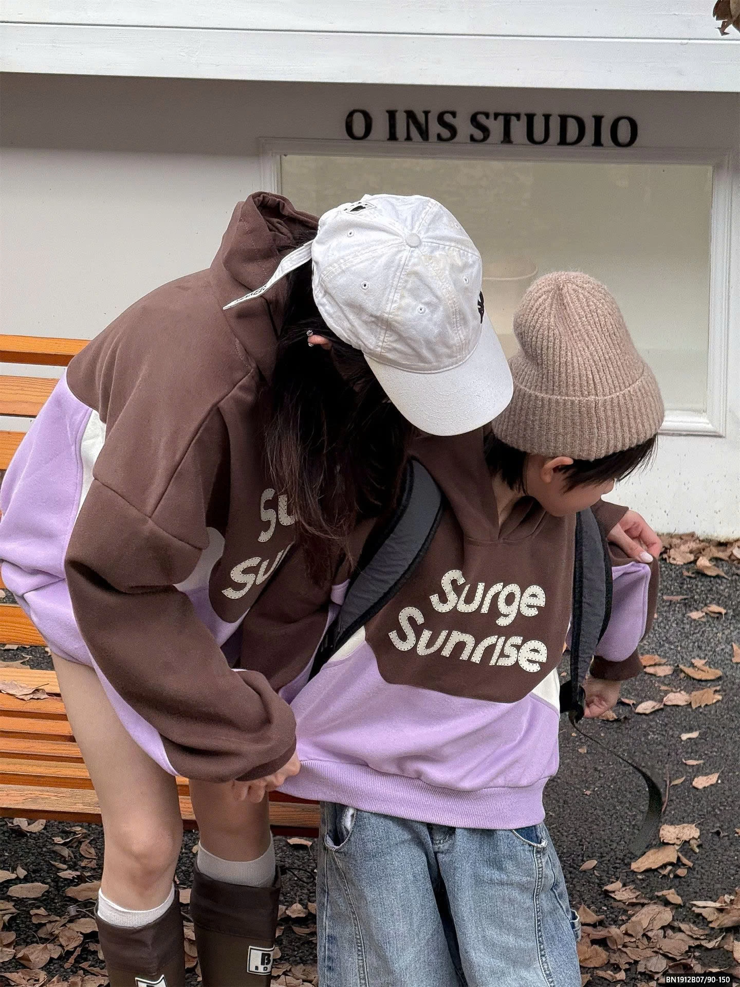 ÁO HOODIE SURGE SUNRISE MẸ VÀ BÉ