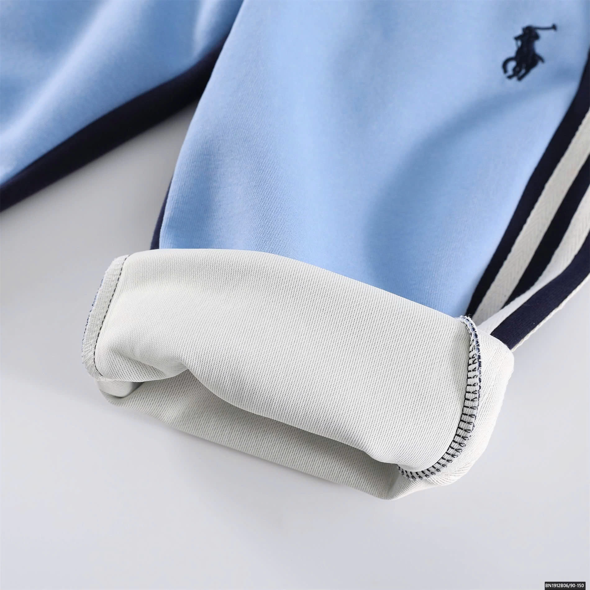 QUẦN NỈTHỂ THAO LOGO NGỰA  MẸ VÀ BÉ