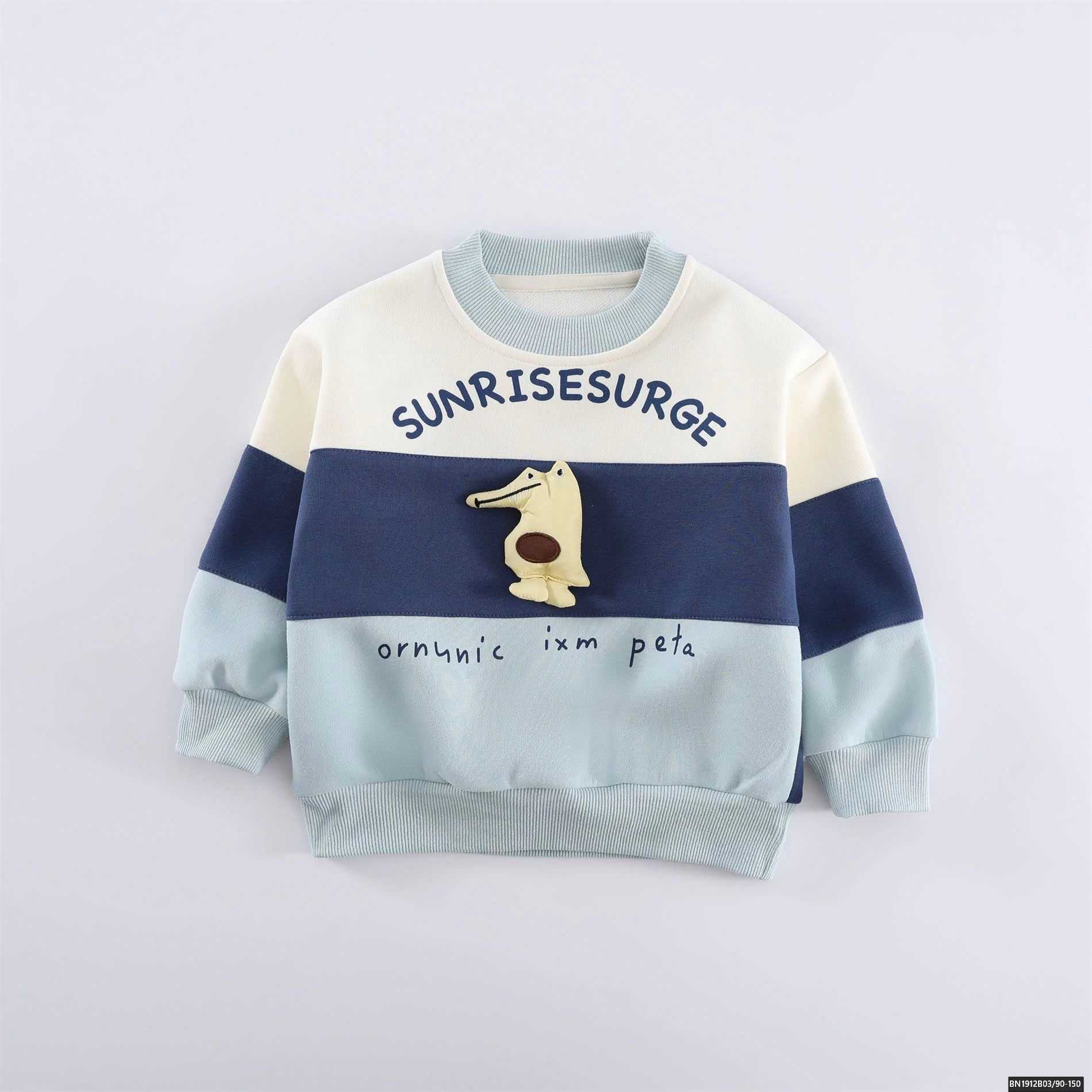 ÁO NỈ MẸ VÀ BÉ PHỐI MÀU CÁ SẤU DỄ THƯƠNG