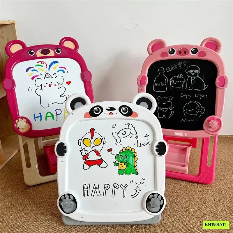 BẢNG VẼ 2 MẶT KÈM GHẾ CHO BÉ