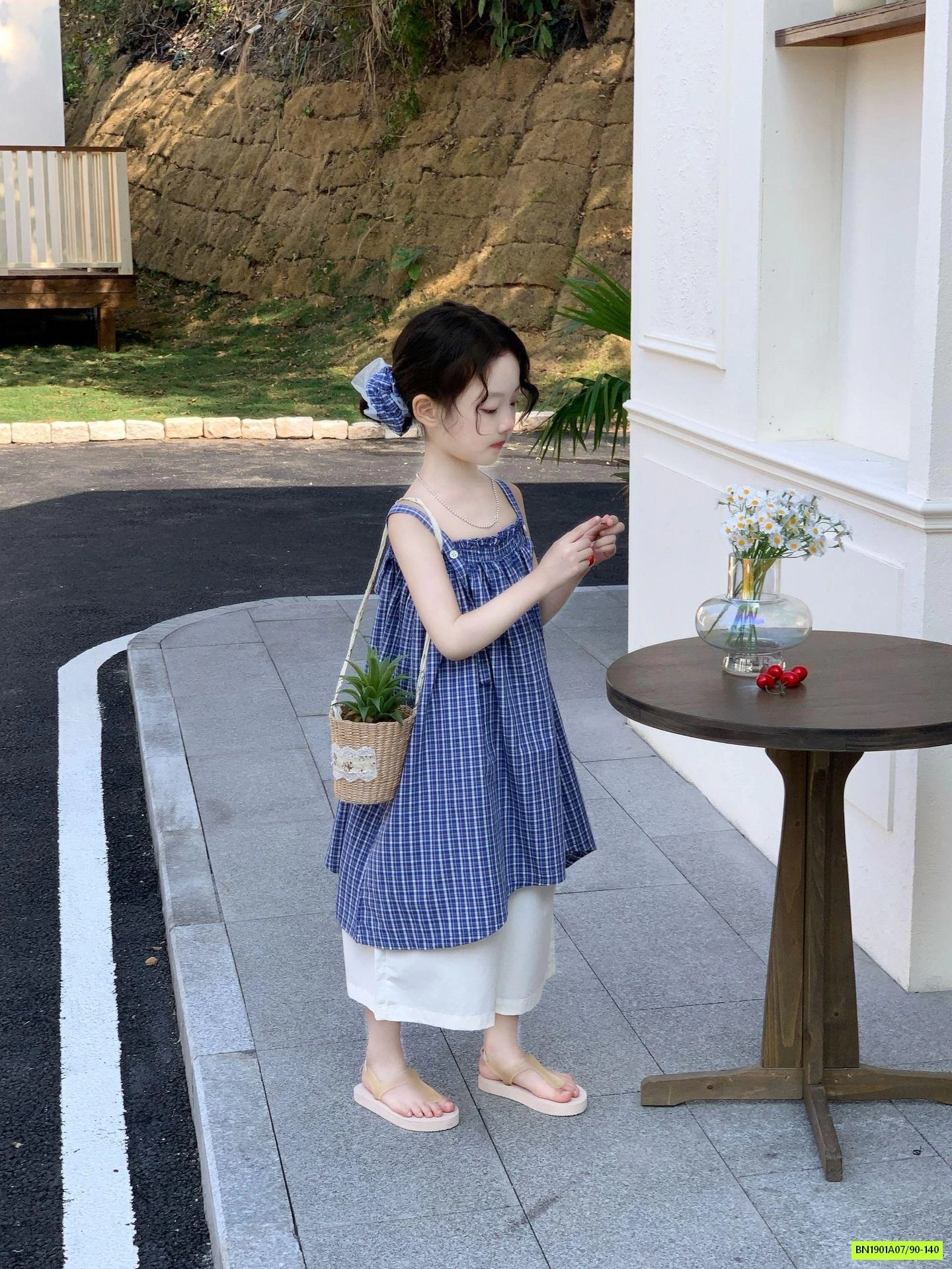 ĐẦM CARO 2 DÂY MIX QUẦN SUÔNG